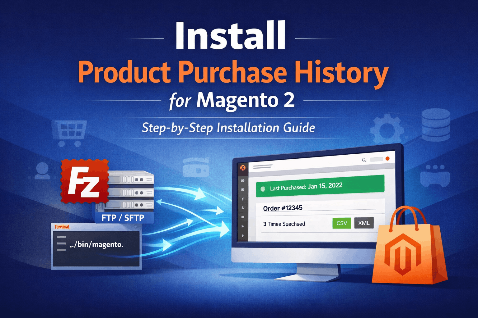Product Purchase History For Magento 2 - Installation Instruction