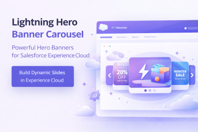 Lightning Hero Banner Carousel - Powerful Hero Banners for Salesforce Experience Cloud